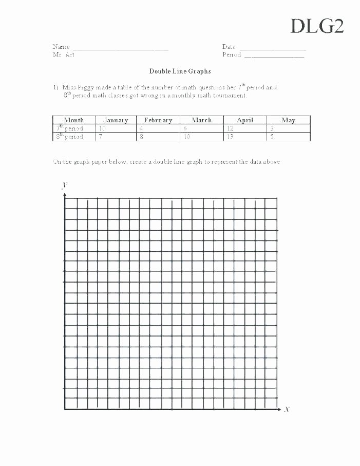 Line Graphs Worksheets 5th Grade Science Graphing Worksheets