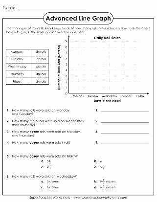 Line Plot Worksheet 5th Grade How Many More Worksheets