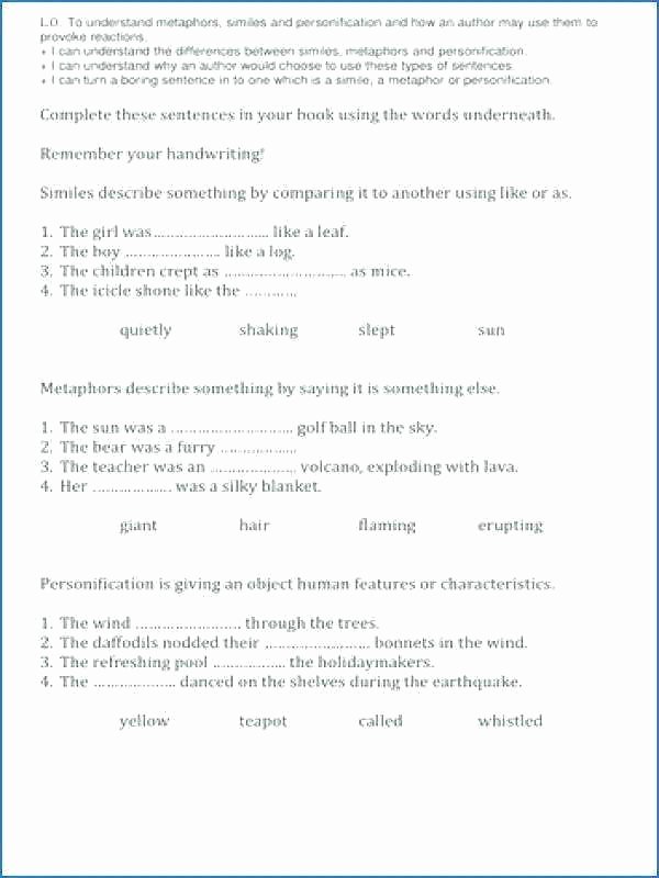 Literal and Nonliteral Worksheets Elegant Idioms Word Lists Worksheets Activities and More Free