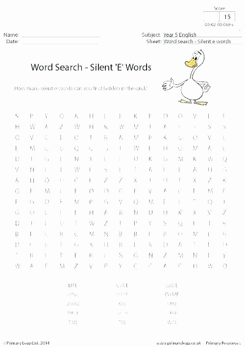 Long A Silent E Words Awesome Silent E Rule Worksheets