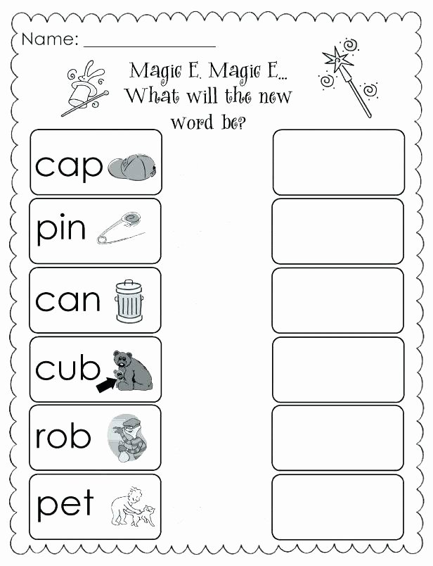 Long A Silent E Words New Long and Short Vowel Worksheets Grade 2 Silent E sounds O
