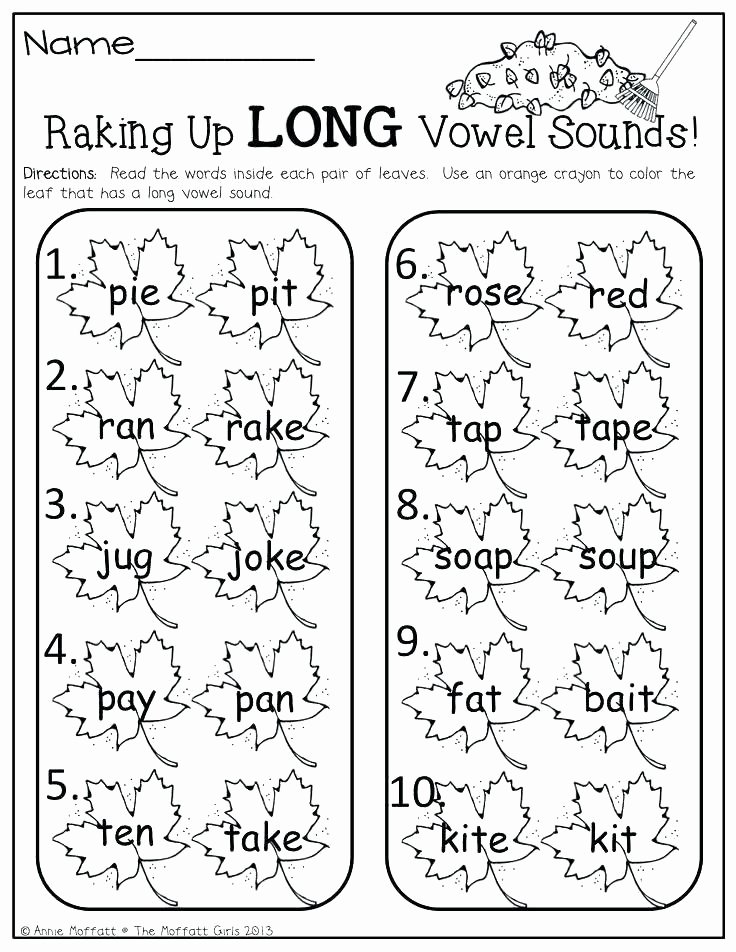 Long Vowel Silent E Words Lovely Long Vowel Silent E Worksheets