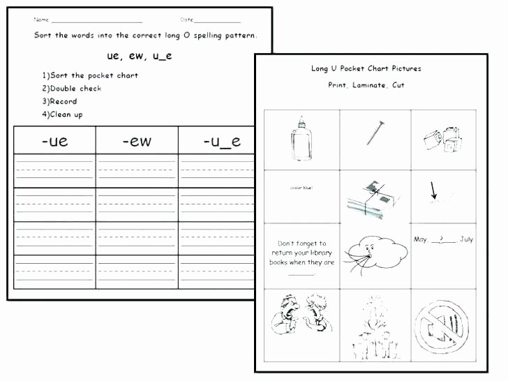 Long Vowel sounds Worksheets Long O Worksheets for First Grade – Primalvape