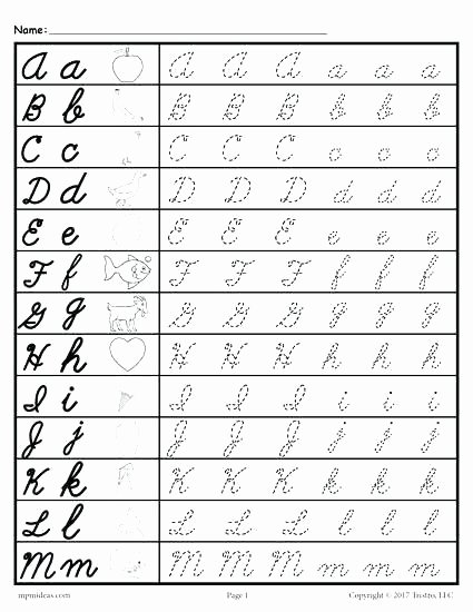 Lowercase Letter Tracing Worksheet Free Printable Alphabet Letter Tracing Worksheets