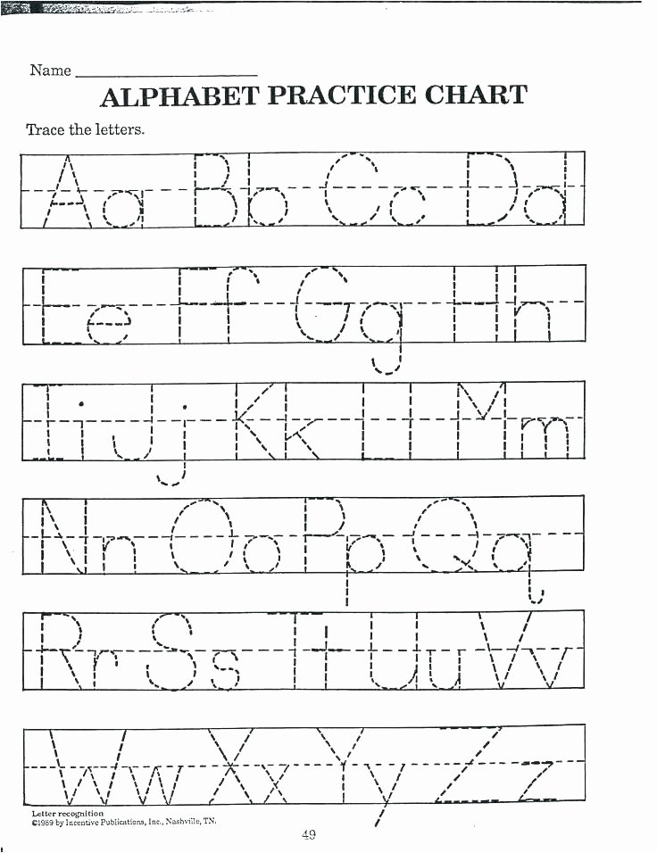 Lowercase Letter Tracing Worksheet Letter Recognition Worksheets K Lovely Letter Tracing Free