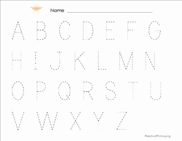 Lowercase Letter Tracing Worksheet Trace Lowercase Letters Printable – Thanksteam