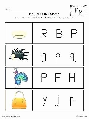 M Worksheets Preschool P Worksheets for Kindergarten