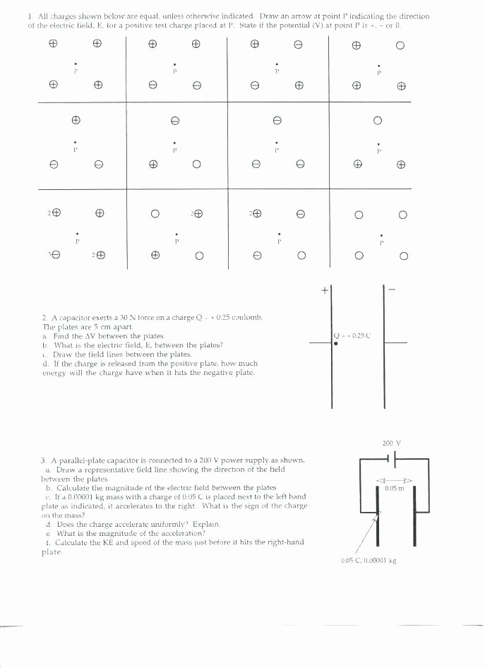 Magnetism Worksheet for High School Best Of Grade Physics Worksheets High School Lesson Plans