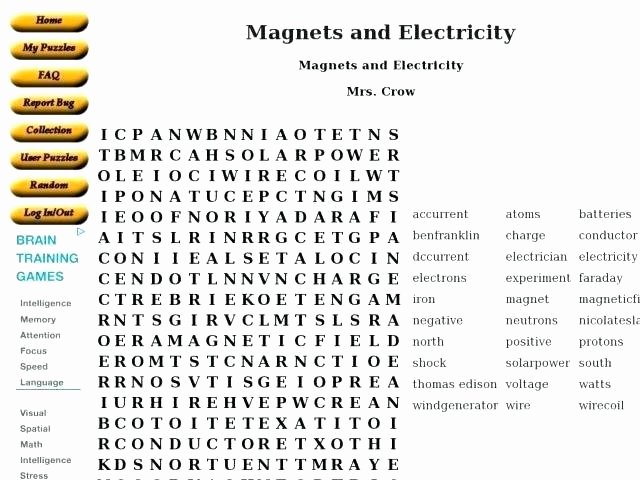 Magnetism Worksheet for High School Lovely Electricity Worksheets 4th Grade Bill Worksheet for All