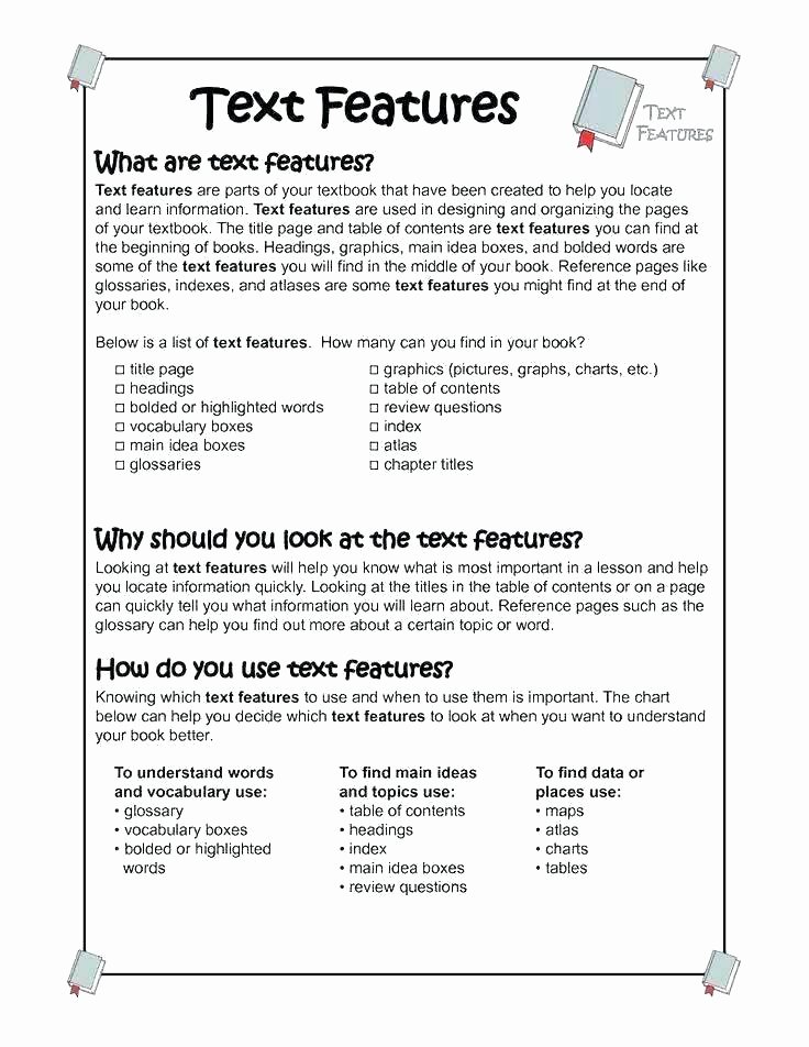 Main Idea and Details Worksheet 3rd Grade Informational Text Worksheets