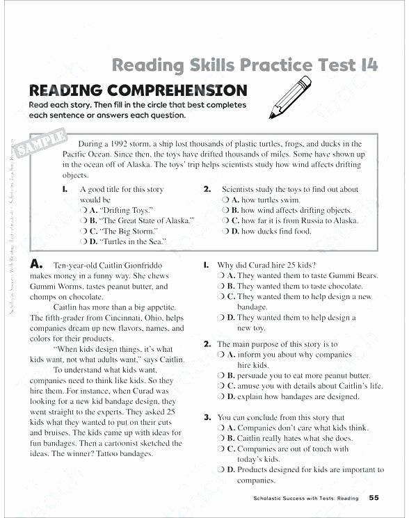 Main Idea and Details Worksheet Prehension Worksheets Grade 4 Reading 7 Life Love Quotes