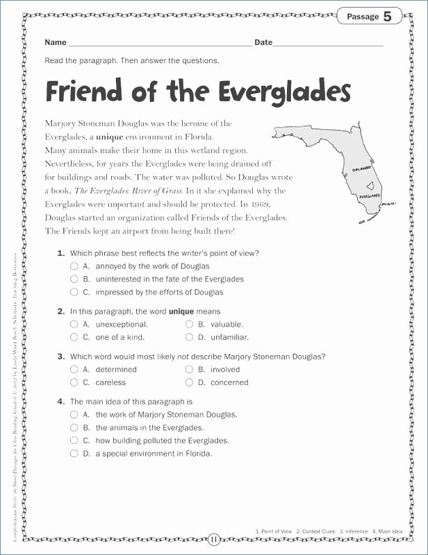 Main Idea Worksheets Third Grade Third Grade Main Idea and Details Worksheet – Faithadventures