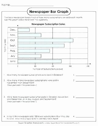 Making Line Graph Worksheets Double Line Graph Worksheets Excel Reading and Creating Bar