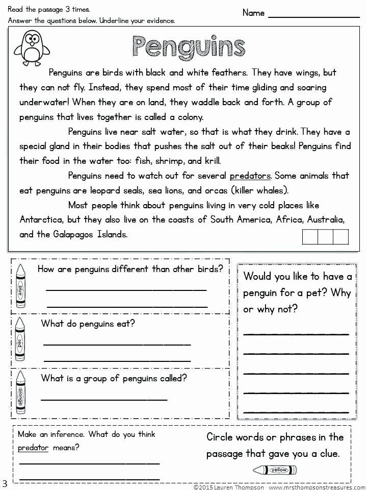 Making Predictions Worksheet 2nd Grade 3rd Grade Reading Activities Worksheets – Kenkowomanfo