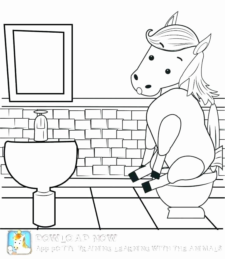 Mammal Worksheets for Kindergarten Potty Training Coloring Pages Page Horse Part A Fun App