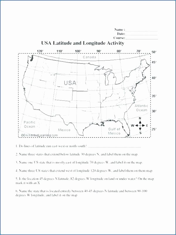 Map Scale Worksheet 3rd Grade Map Skills Worksheets Physical for Grade Printable 4th