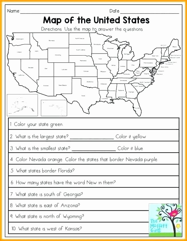 Map Skills Worksheet 2nd Grade Unique social Skills Worksheets for 2nd Grade