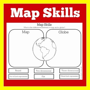Map Worksheets for First Grade Map Skills Worksheet