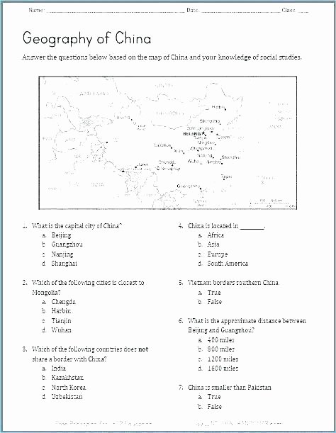 Maps Worksheets 2nd Grade Geography Map Worksheets