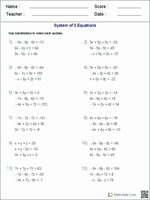 Math Aids Factors Worksheets Quadratic formula Worksheet Algebra 2 Math Worksheet solving