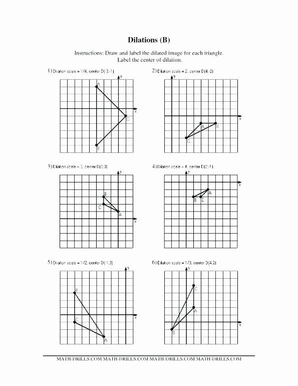 Math Aids Translations Answers Beautiful Geometry Dilation Worksheet and Similarity Worksheet Lesson