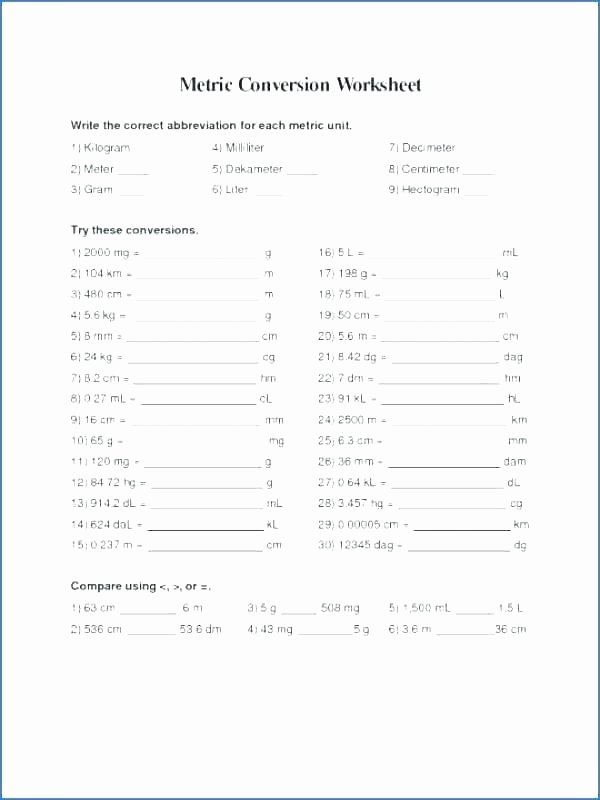 Math Conversion Worksheets 5th Grade How to Metric Conversion Math Antics Word Problems Worksheet