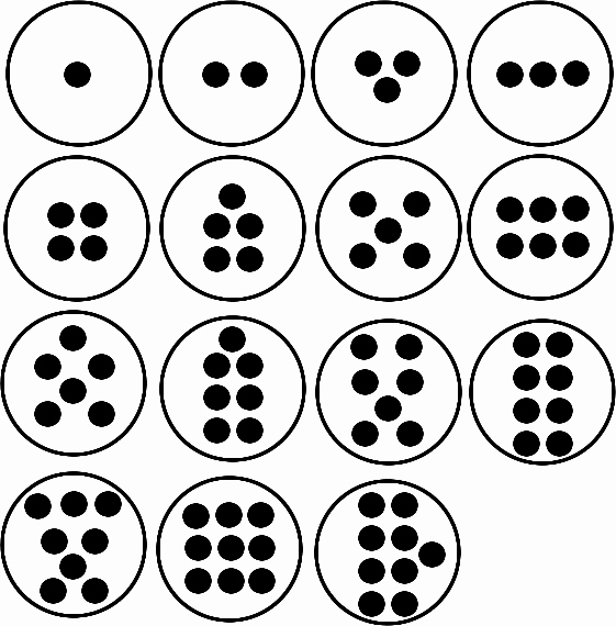 Math Dot to Dot Worksheets Using Dot Plate Cards to Teach Basic Math