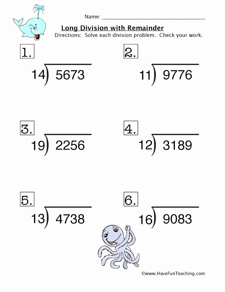Math Drills Long Division Division Practice Worksheets 4th Grade – Katyphotoart