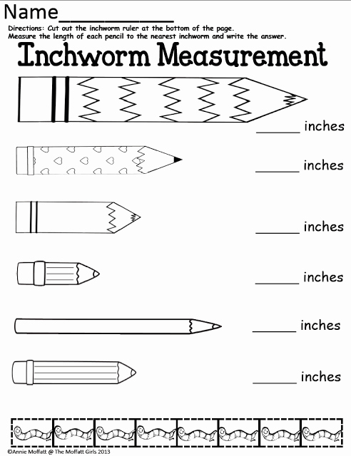 Measurement Worksheet Grade 3 Indirect Measurement Worksheets for First Grade Luxury