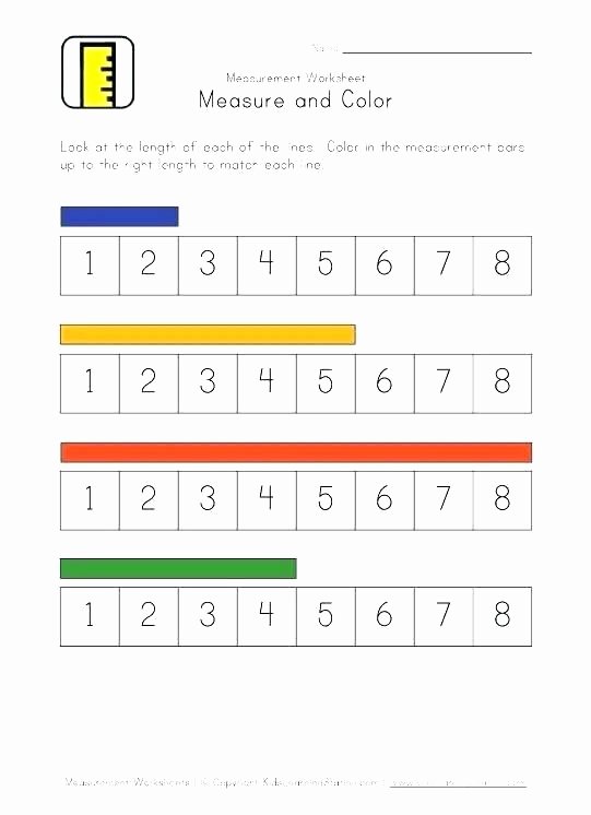 Measurement Worksheets 3rd Grade Free First Grade Measurement Worksheets
