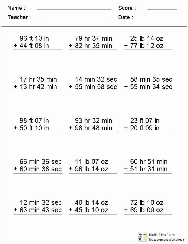 Measurement Worksheets 3rd Grade Measuring Inches Worksheets Second Grade Measurement Math