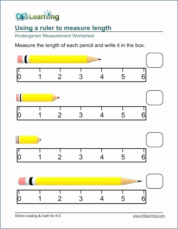 Measuring Inches Worksheet Grade Measurement Worksheets Free Inspirational Counting