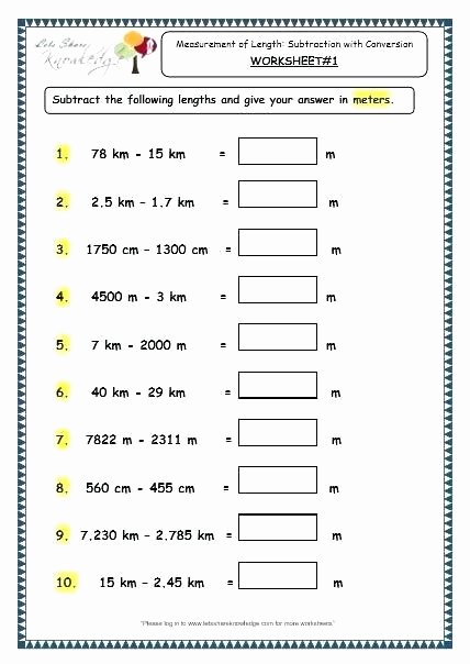 Measuring Worksheets for 3rd Grade Measurement Worksheets Grade 1 Awesome for First that are