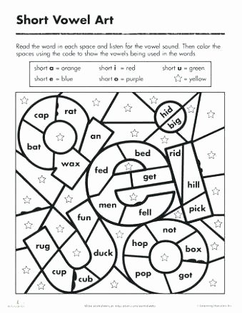 Medial sounds Worksheets First Grade Vowels Worksheets for Grade 1 Long Short Vowels Worksheets