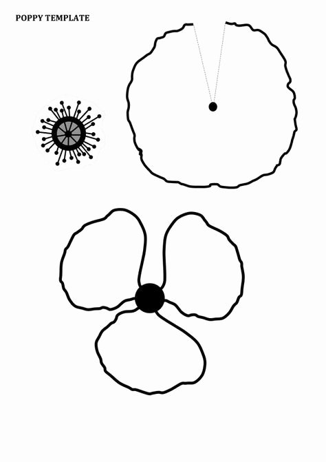 Memorial Day Worksheets for Kids Free Kids Craft for Remembrance Day Poppy with Free