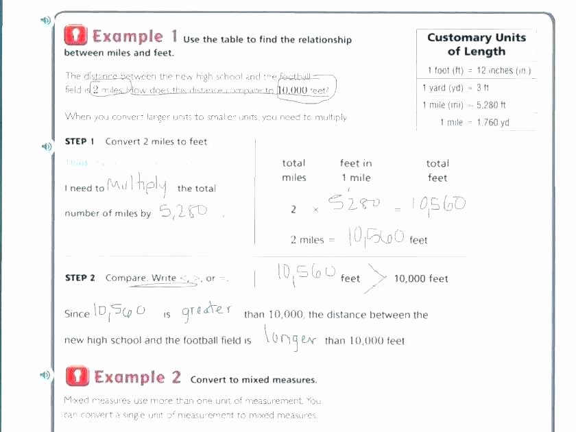 Metric and Customary Conversions Worksheets 5th Grade Measurement Worksheets