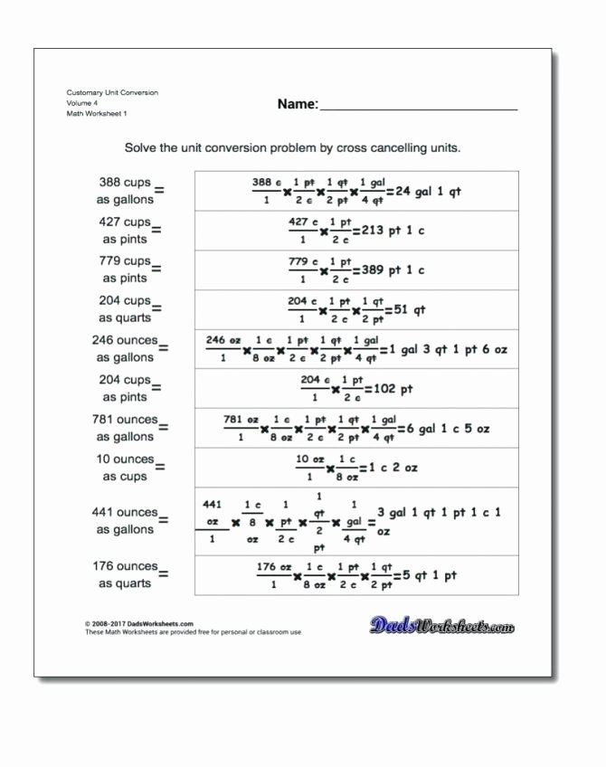 Metric Conversion Worksheets 5th Grade Convert Volume Math Converting Measurement Worksheets Grass