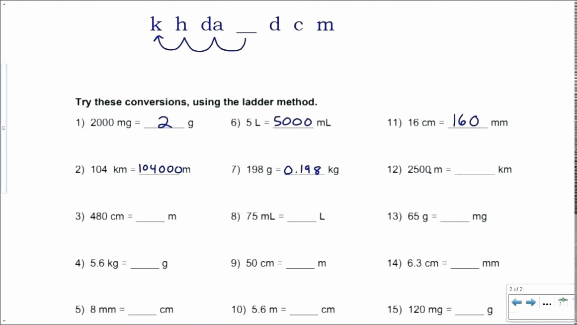 Metric Conversion Worksheets 5th Grade Metric System Worksheets 4th Grade