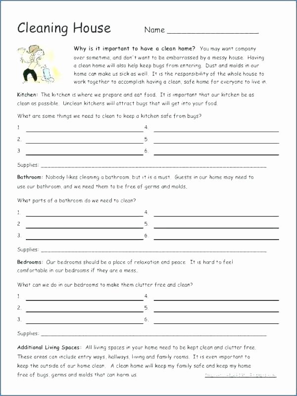 Middle School Life Skills Worksheets Safety Skills Worksheets