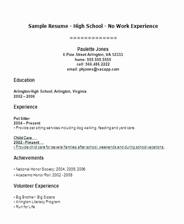 Middle School Resume Worksheet Cover Letter for A Student Job Application Worksheets Resume