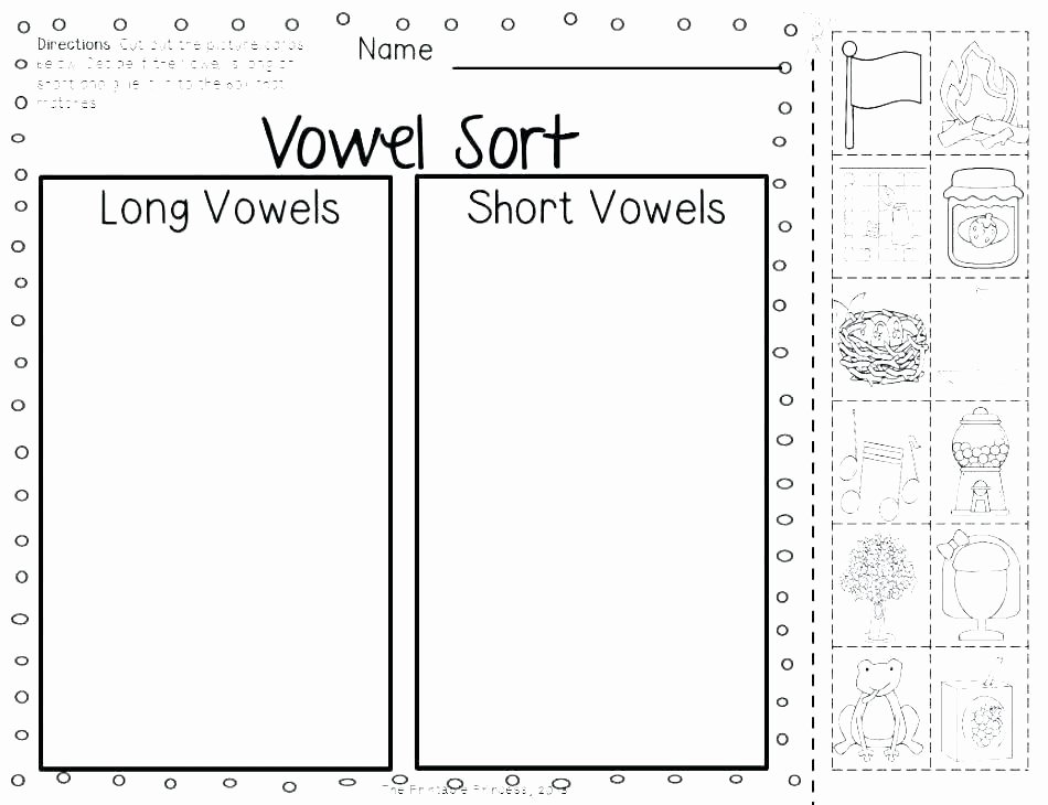 Middle Vowel sound Worksheets Medial sounds Worksheets First Grade