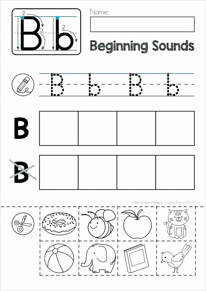 Middle Vowel sound Worksheets Middle sound Worksheets for Kindergarten Kindergarten Middle