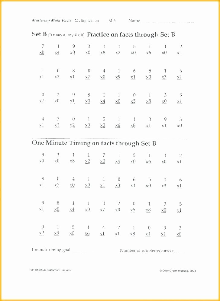 Minute Math Subtraction Beautiful Math Facts Test – ashafrance