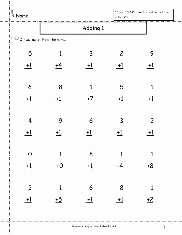 Minute Math Worksheets 1st Grade Timed Addition Worksheets