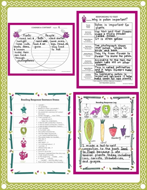 Miss Nelson is Missing Printables Taking Intervention to the Next Level with Authentic Text