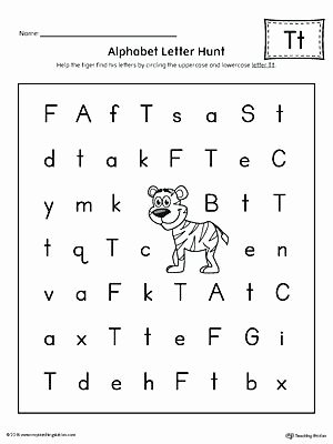 Missing Alphabet Letters Worksheet Alphabet Letter Hunt Letter T Worksheet Letter T Worksheets