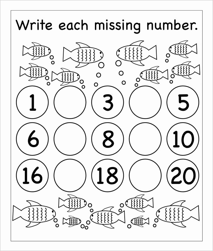 Missing Number Worksheets Kindergarten Pin On Maths Anushas
