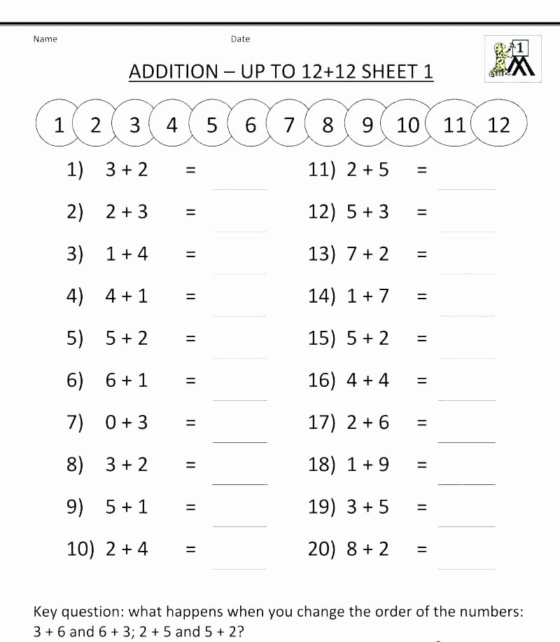 Missing Numbers Addition Worksheets Fresh First Grade Equations Worksheets – Owobox