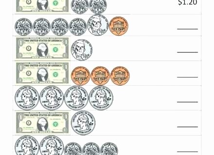 Money Worksheets for Second Grade Counting Money Worksheets Coins First and Second Grade Free