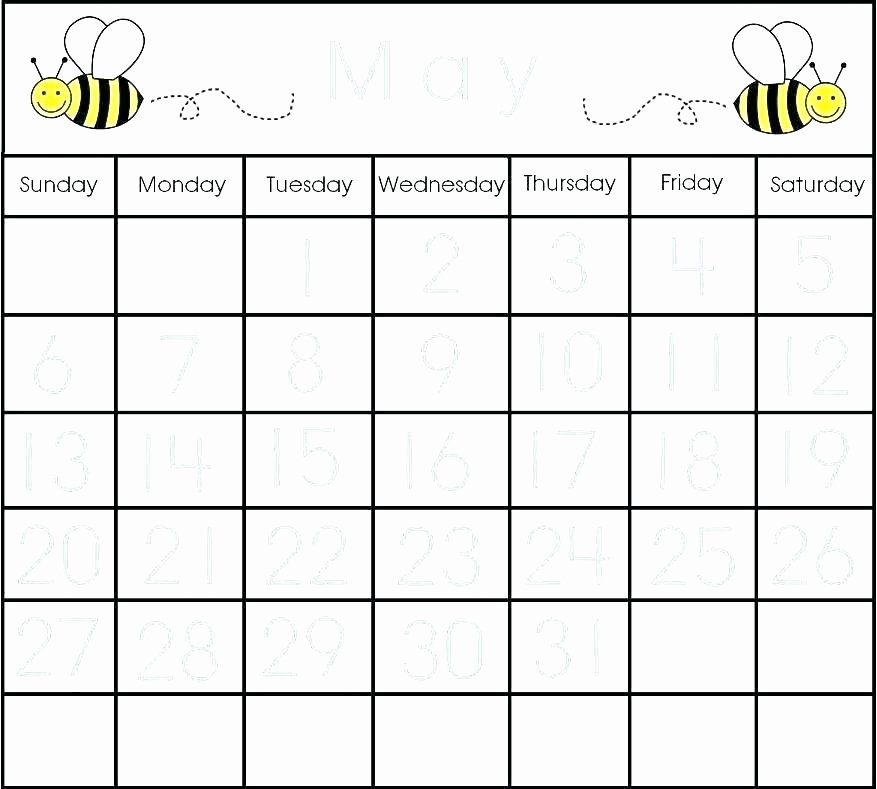 Morning Work Worksheets Unique Printable Calendar Worksheets